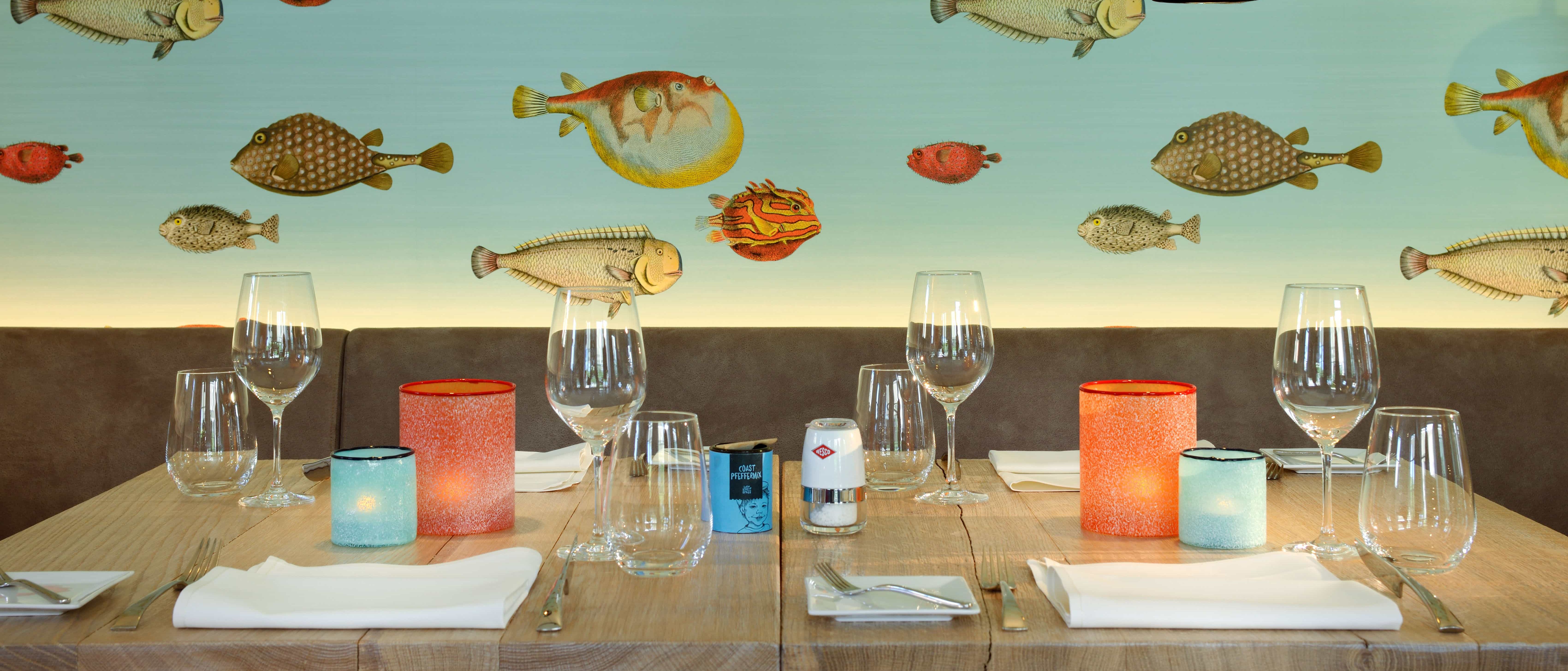 Tisch im Restaurant & Weinbar Coast in Rantum auf Sylt